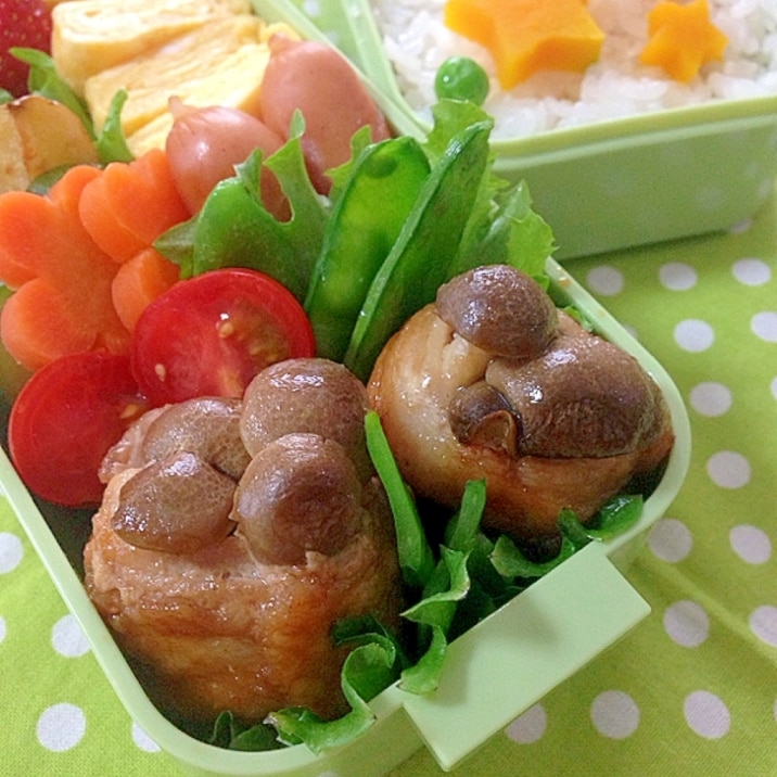 お弁当のおかずに 簡単肉巻きしめじ レシピ 作り方 By Cherry05 楽天レシピ お弁当のおかずに 簡単肉巻きしめじ レシピ 作り方 By Cherry05 楽天レシピ
